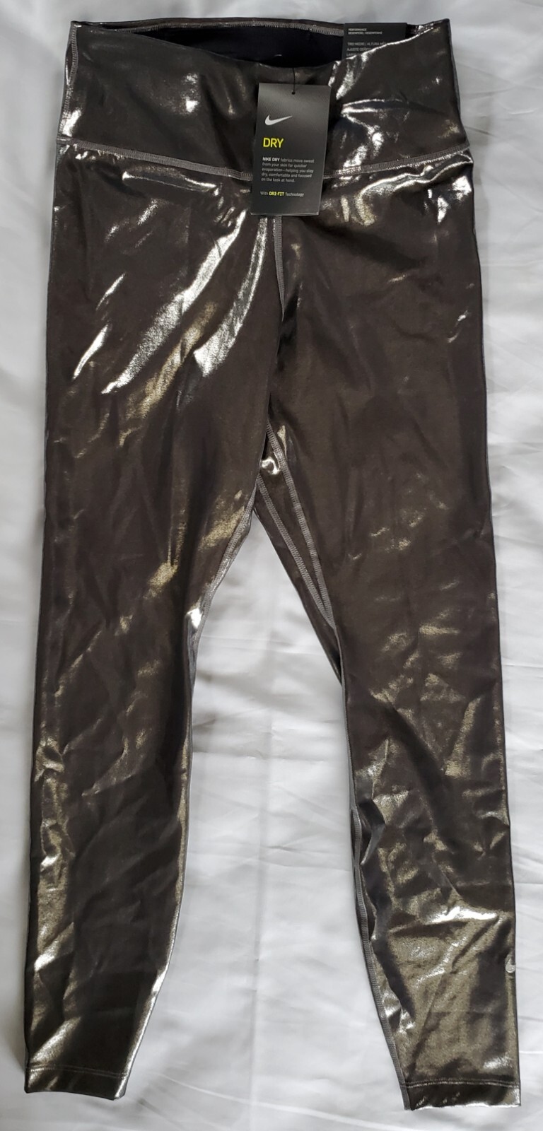 nike icon clash fast metallic leggings